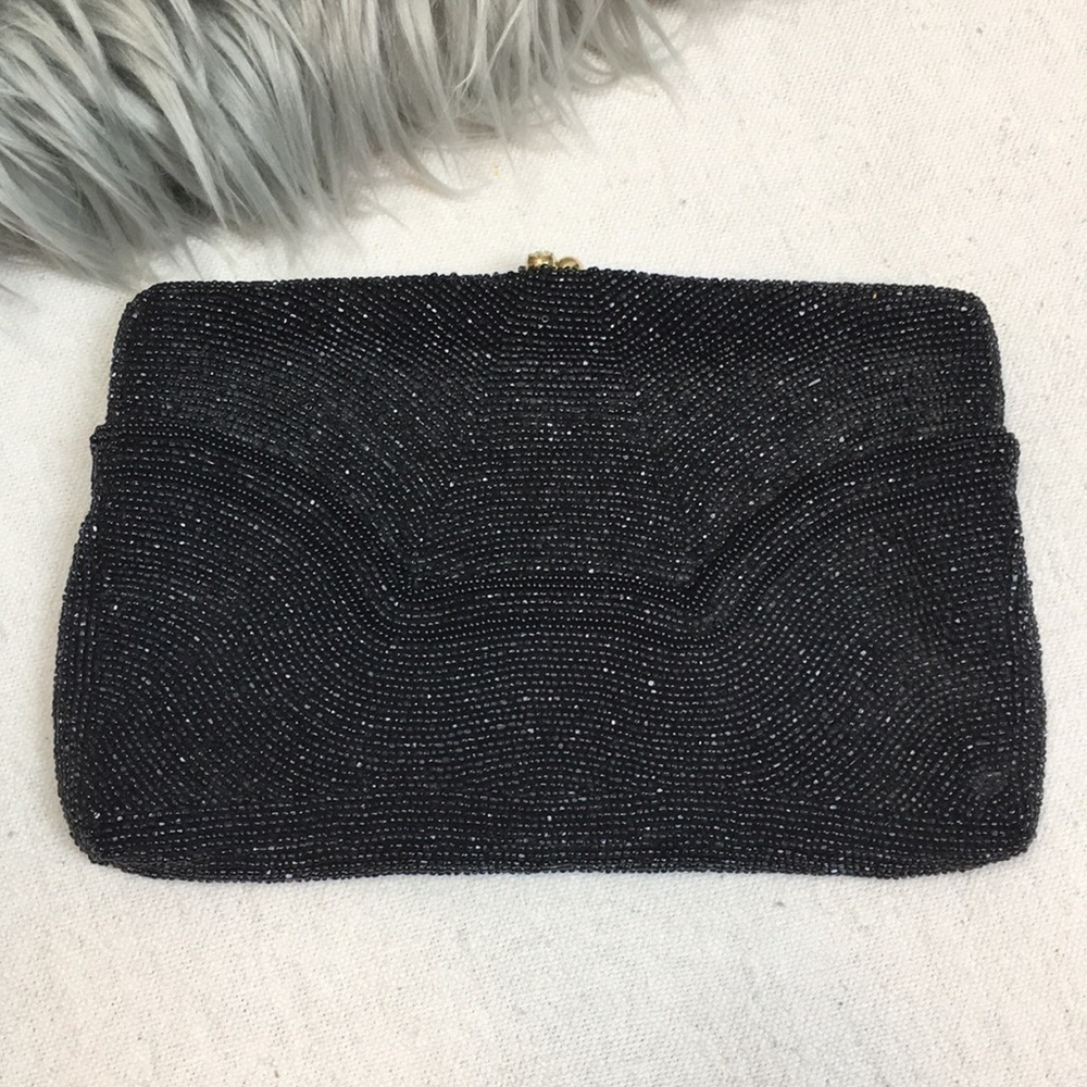 Vintage Walborg Hand Beaded Clutch